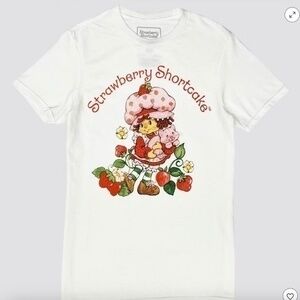 3/$25 Wild Brain Strawberry Shortcake & Custard Women's Graphic Tee Shirt sz XL